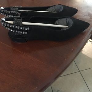 Nine West Slight Wedge- Bedazzled Heel, NEVER WORN